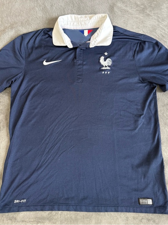 Nike Other - 2014-2015 Nike France Home soccer jersey dri fit navy Large